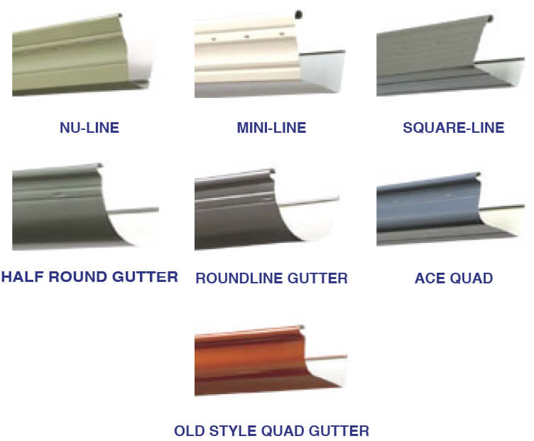 Ace Gutters Colour Chart