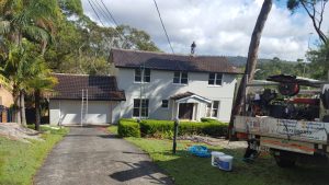 roof painting sydney before and after