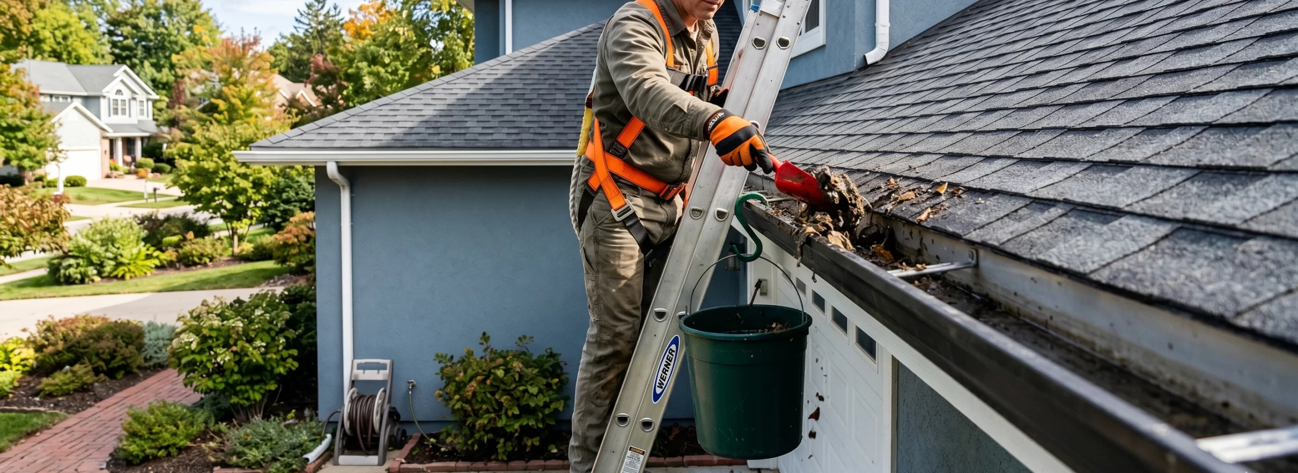 Gutter-service-Able Roof Restoration